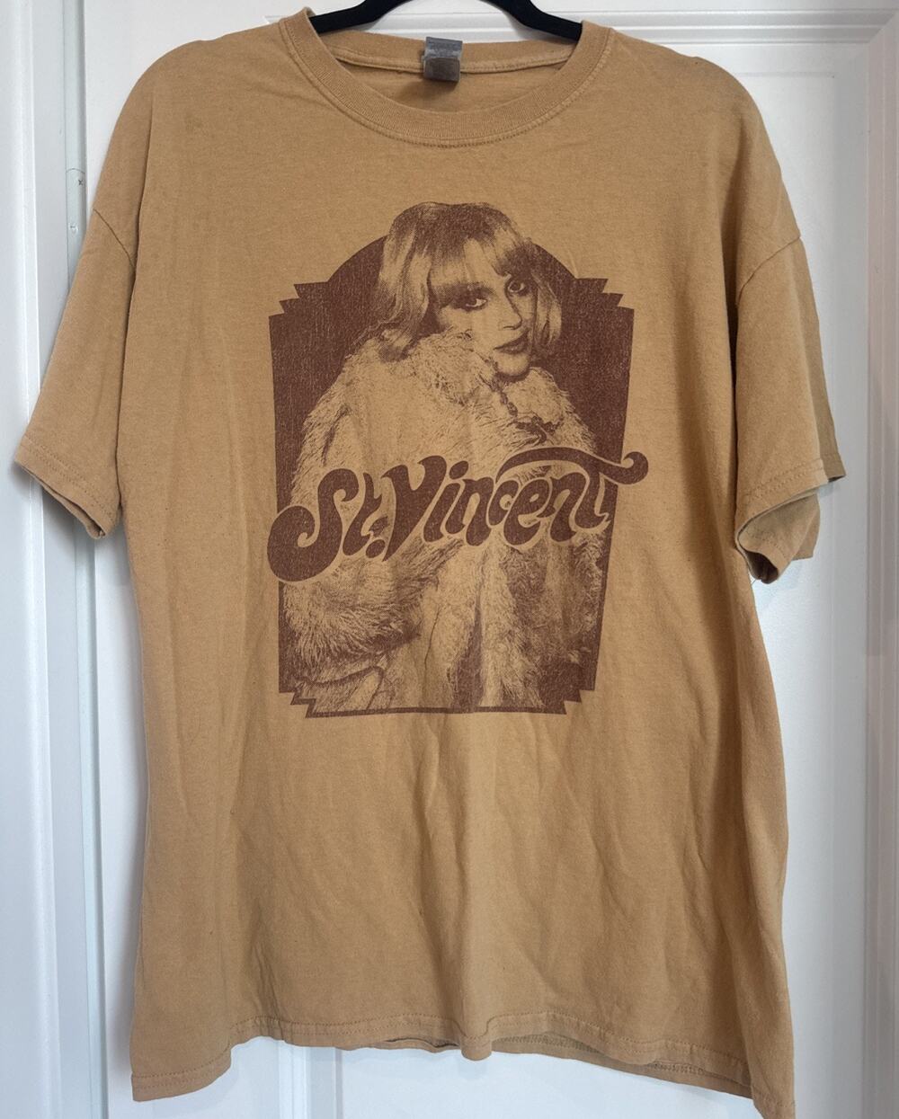 St Vincent Shirt Mens XL orange Daddy's Home LA 2021 Concert Tee T-Shirt